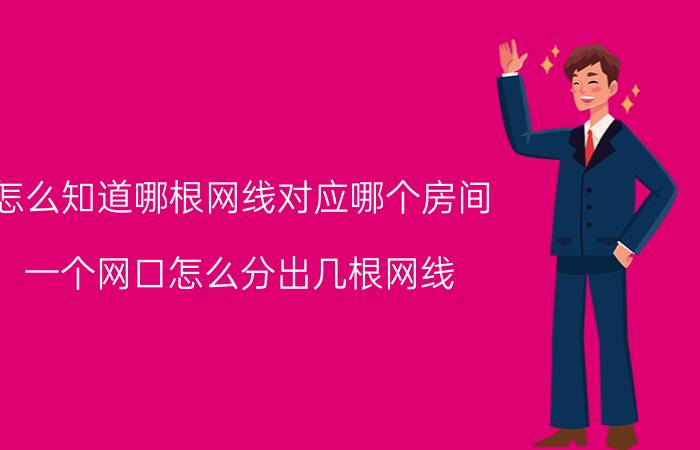 怎么知道哪根网线对应哪个房间 一个网口怎么分出几根网线？